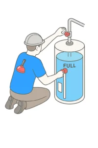 Step 7: Refill and restart