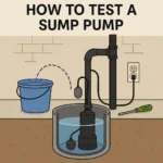 sump pump maintenance.