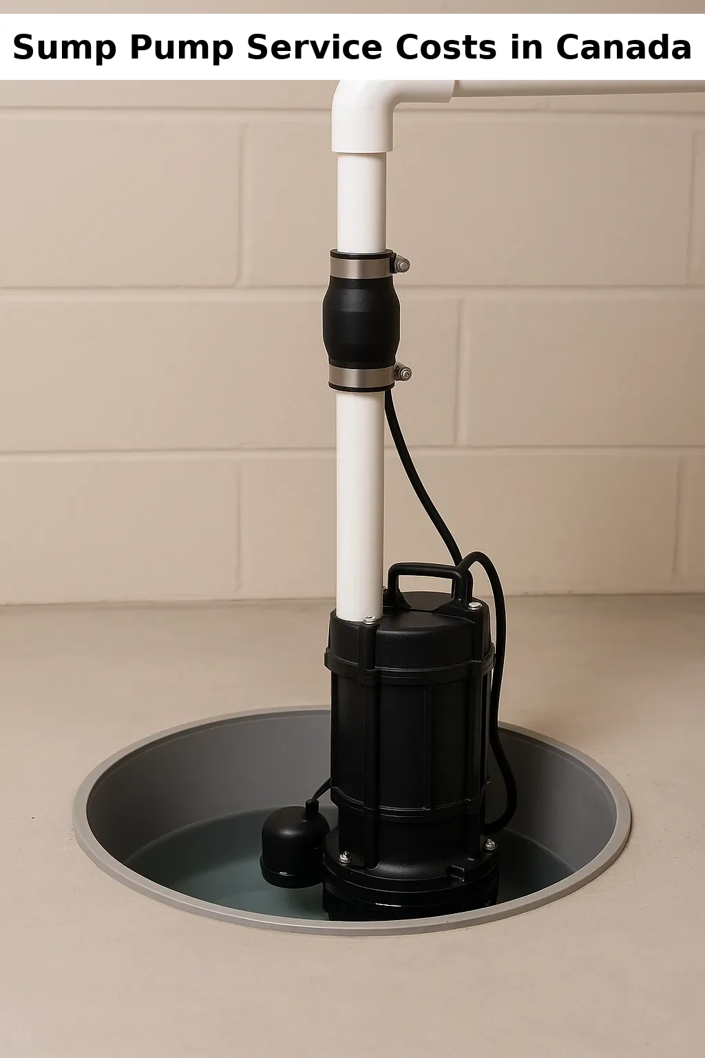 sump pump pricing.